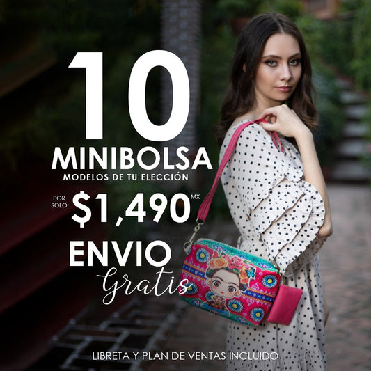 PAQUETE 10 MINIBOLSA PREMIUM.